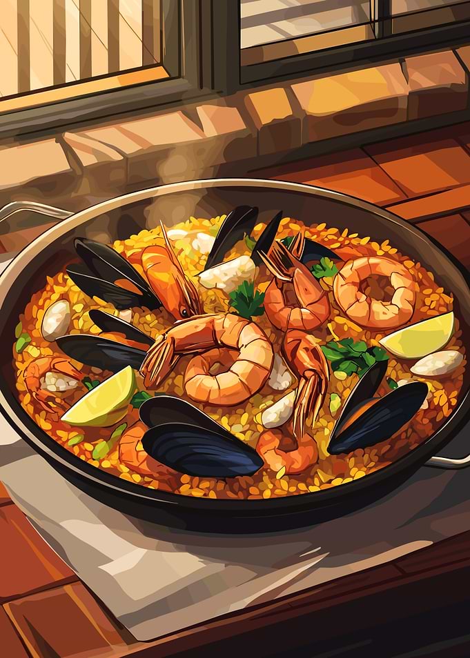 Seafood Paella