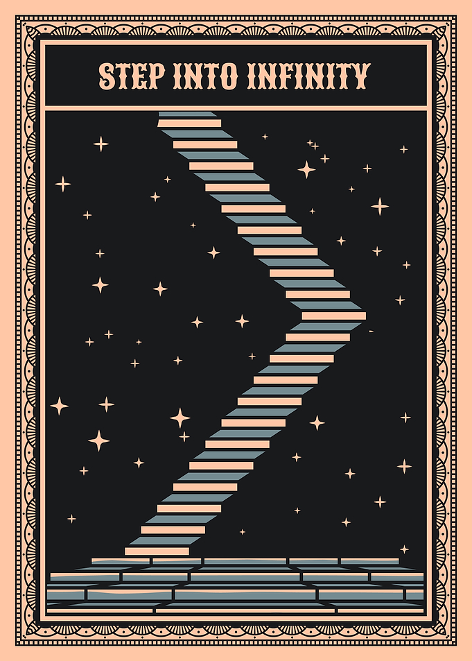 Infinity Staircase Art