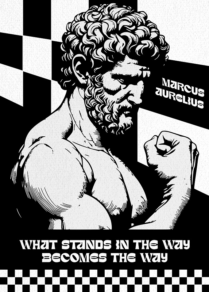 Marcus Aurelius Quote Art
