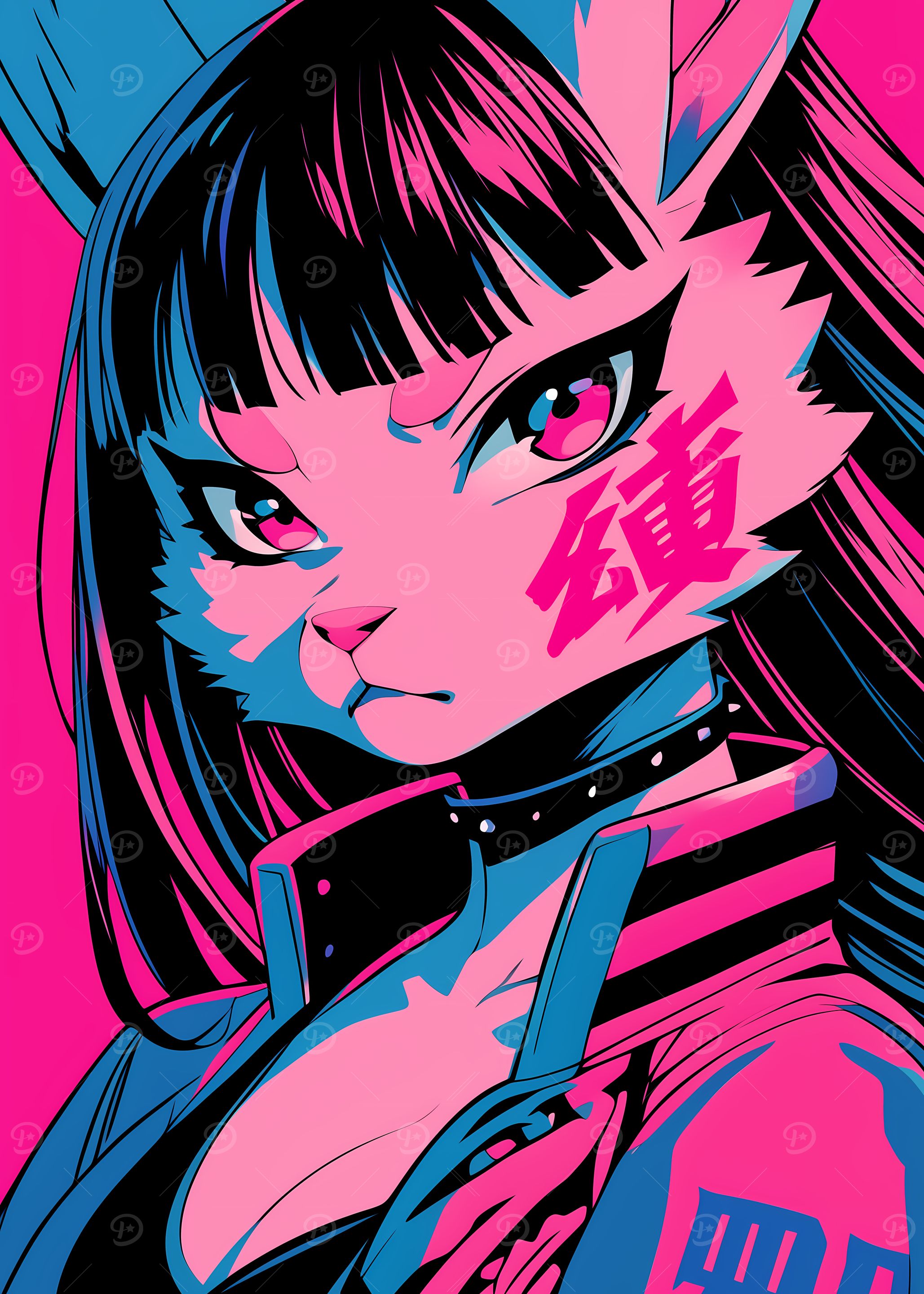 Cyberpunk Bunny Girl
