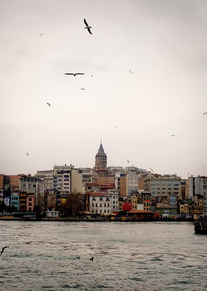 Istanbul Skyline with Galata Tower