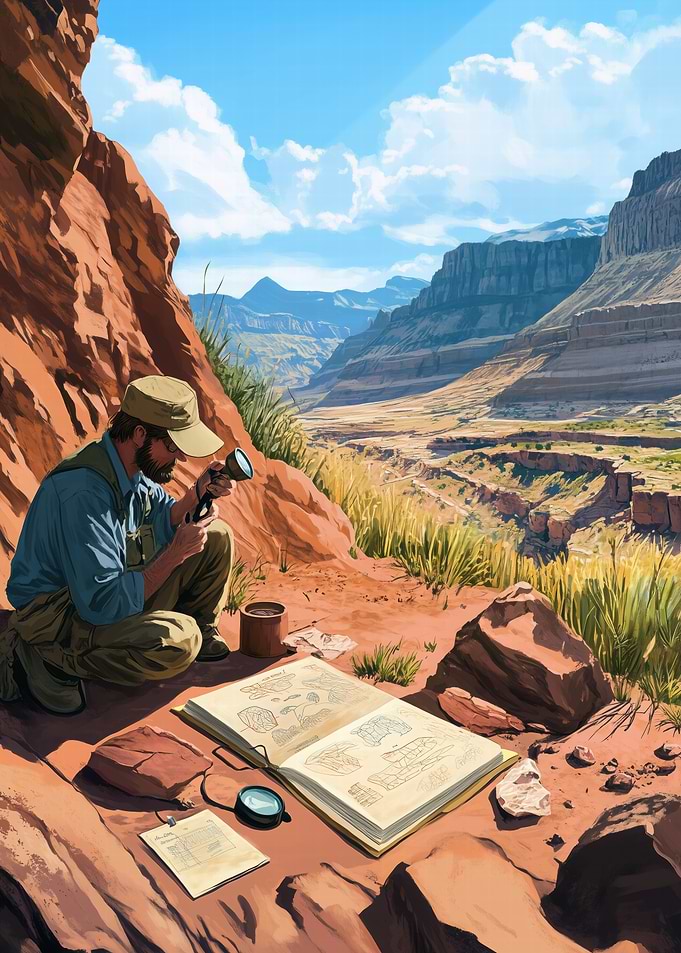 Geology Explorer Studying