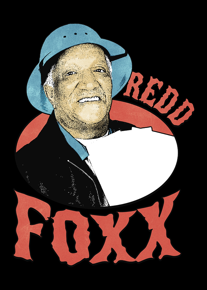 Redd Foxx Retro Comic Poster