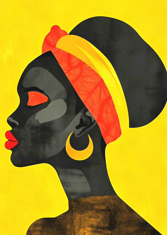 African Woman Portrait
