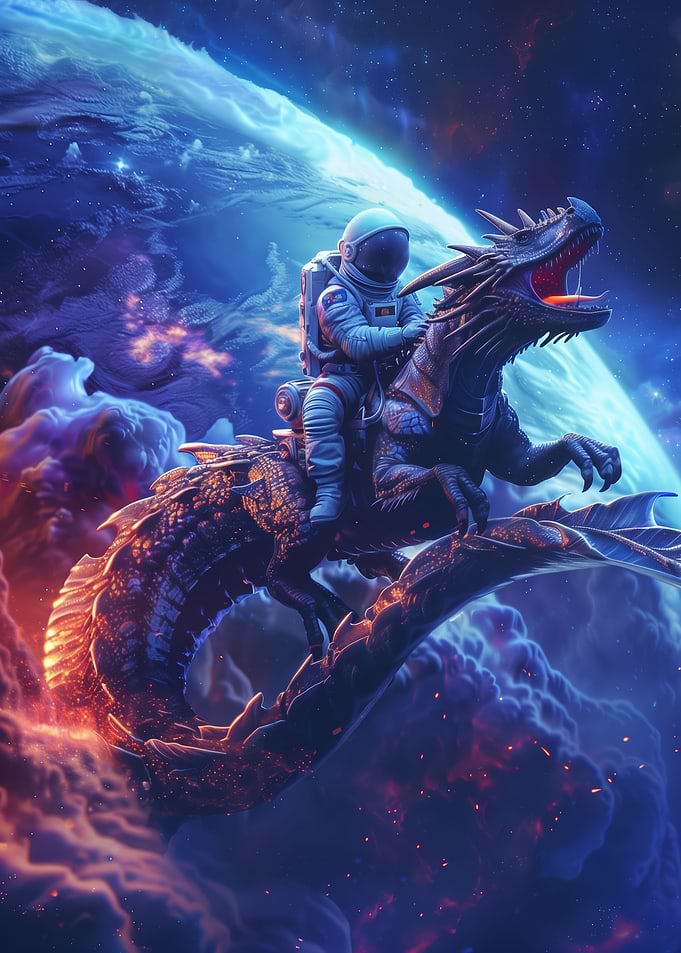 Futuristic Astronaut