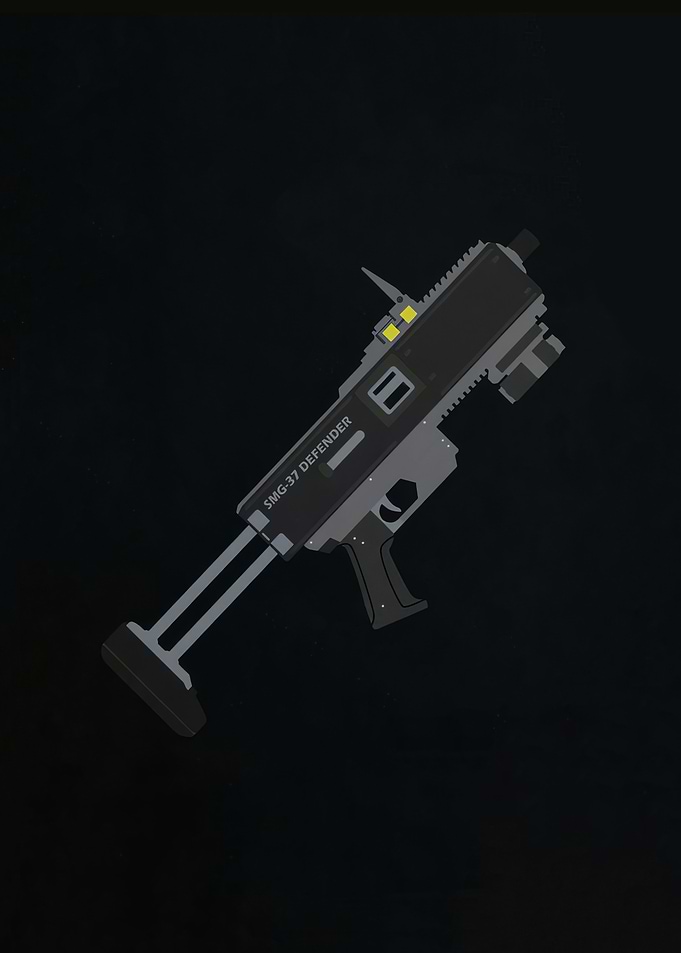 Submachine Gun _ SMG-37 Defender