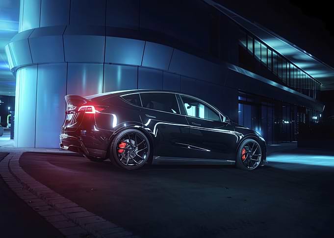 Black Tesla Model Y