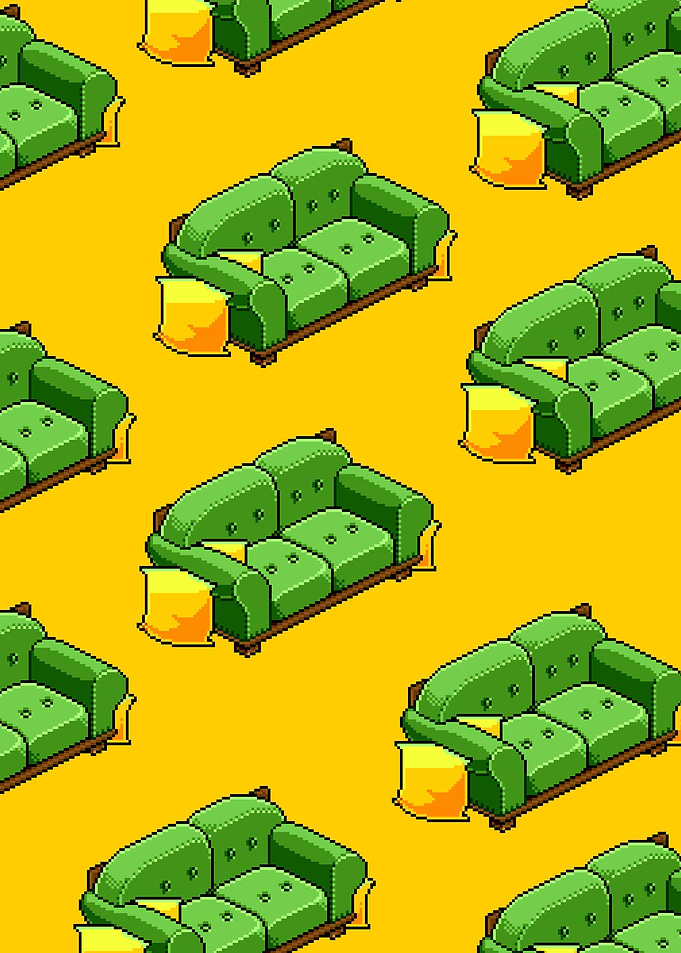 Green Sofa