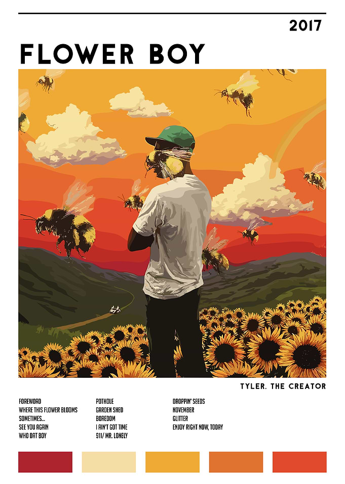 Tyler The Creator Flower Boy