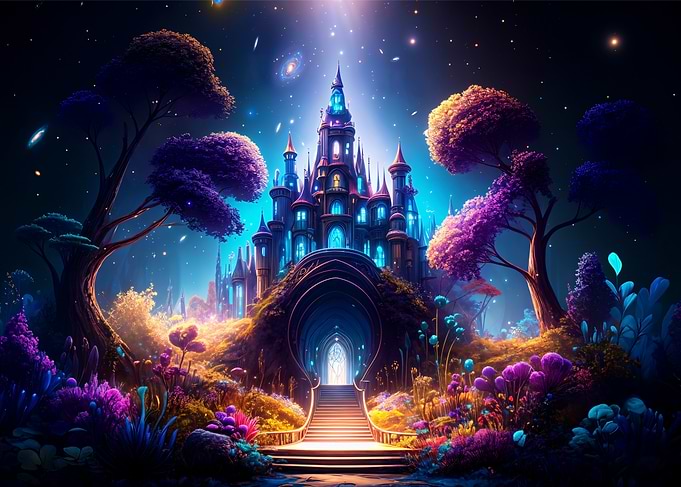 Enchanted Castle Night