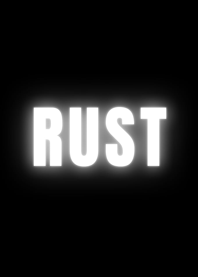 Rust Text Art