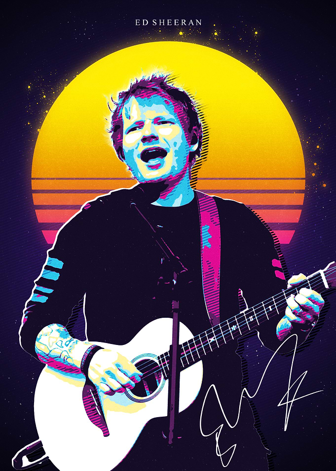 Ed Sheeran Retro