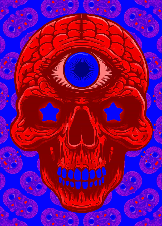 Red Skull Third Eye
