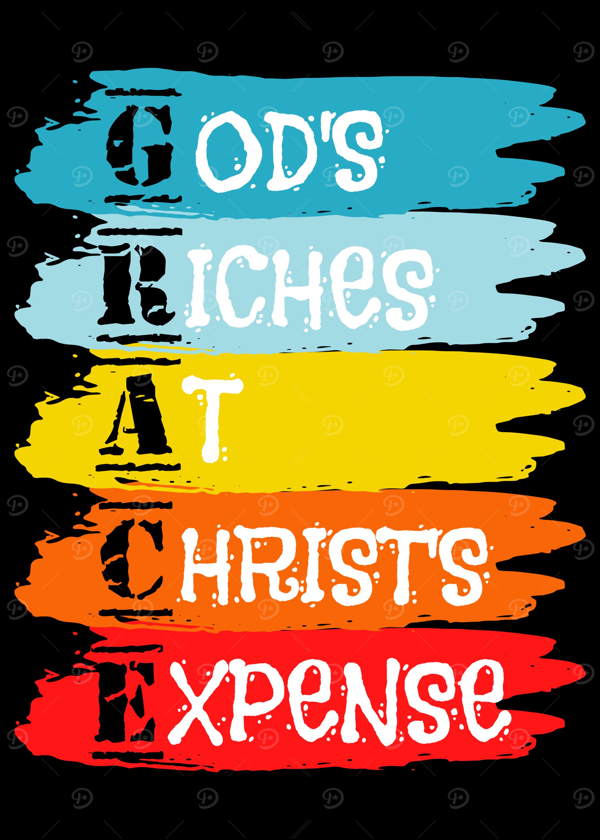 God's Riches At Christ's Expense