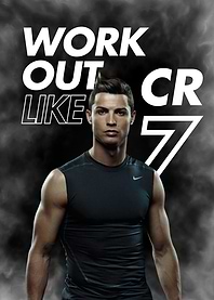 Cristiano Ronaldo Workout Poster