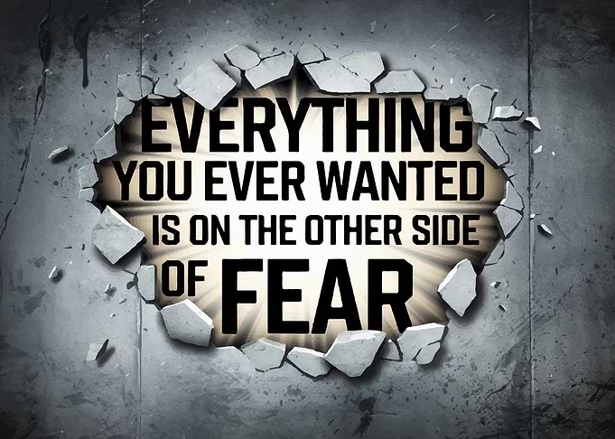 Fearless Motivation Poster