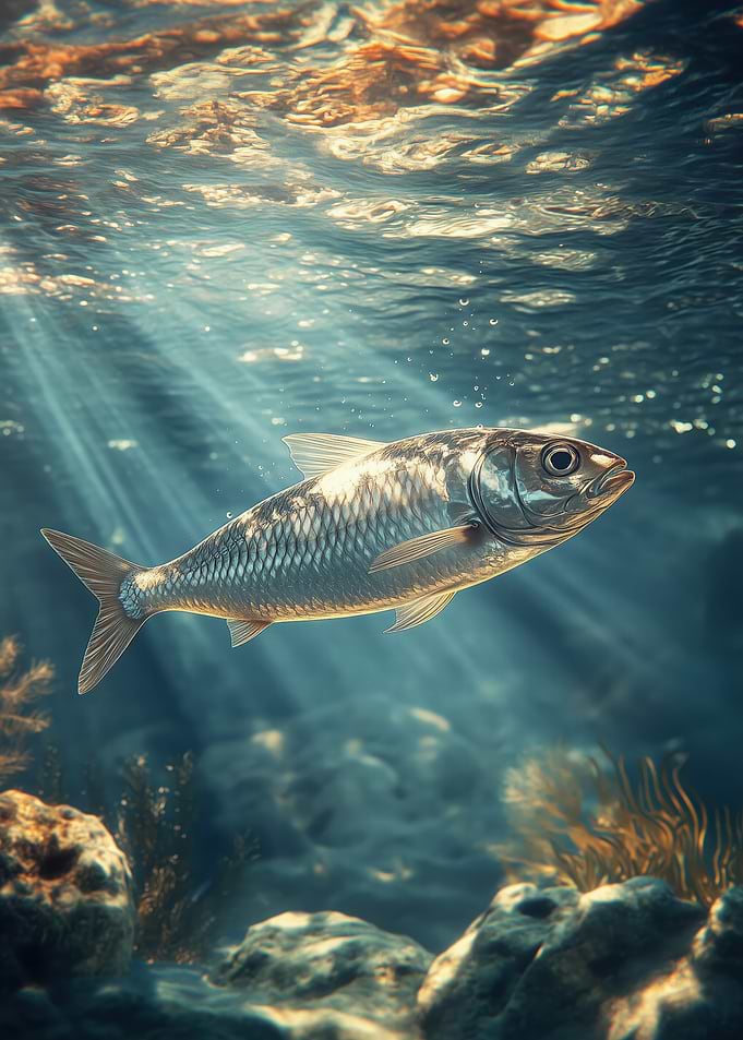 Herring Fish Underwater