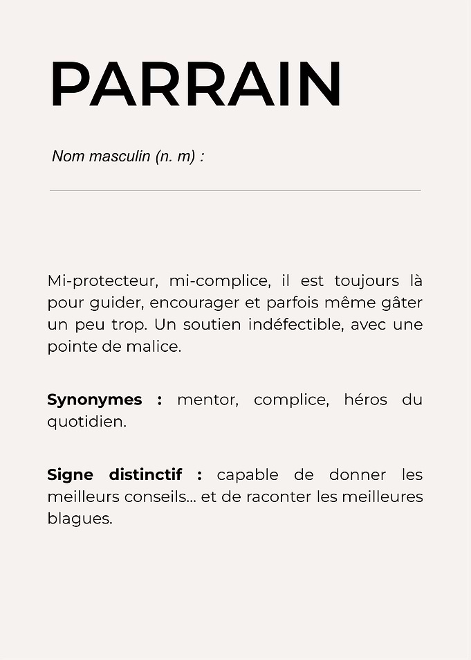 Definition: Parrain