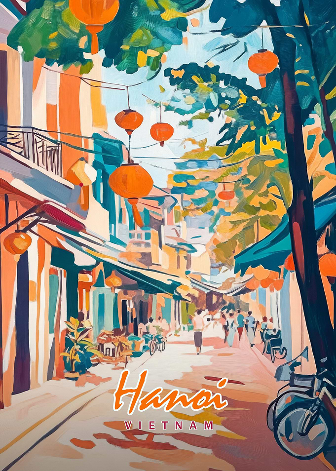 Hanoi Street Scene