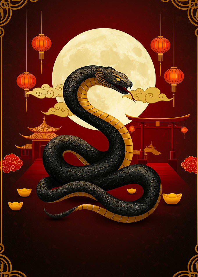 Chinese New Year Snake