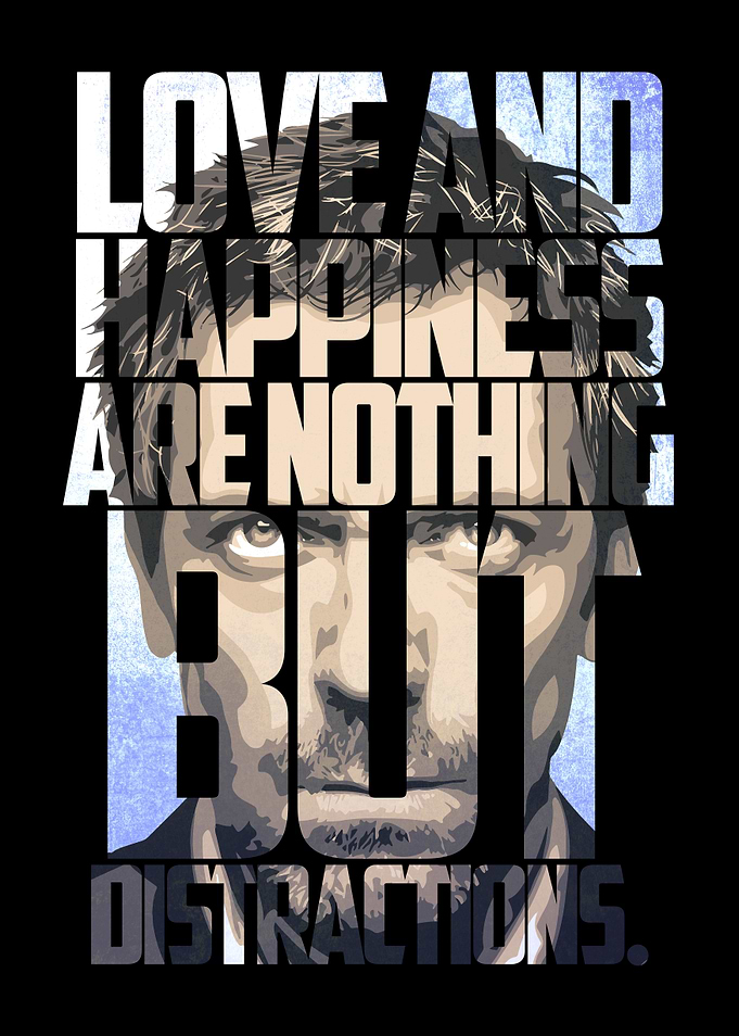 House Quote Typography