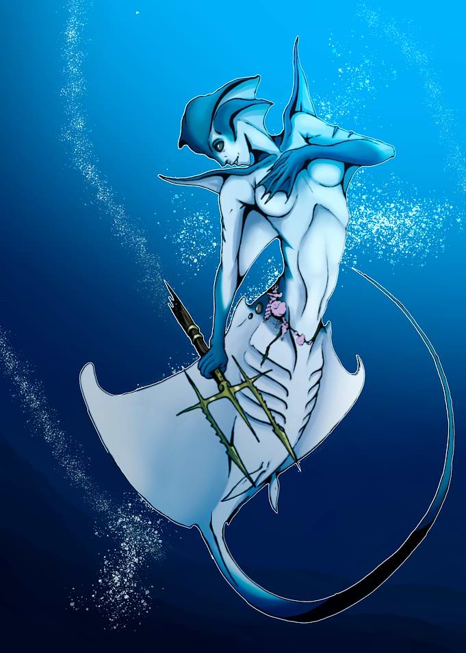 Mantaray Mermaid