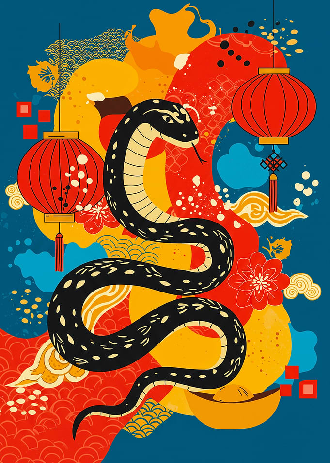 Chinese New Year Snake