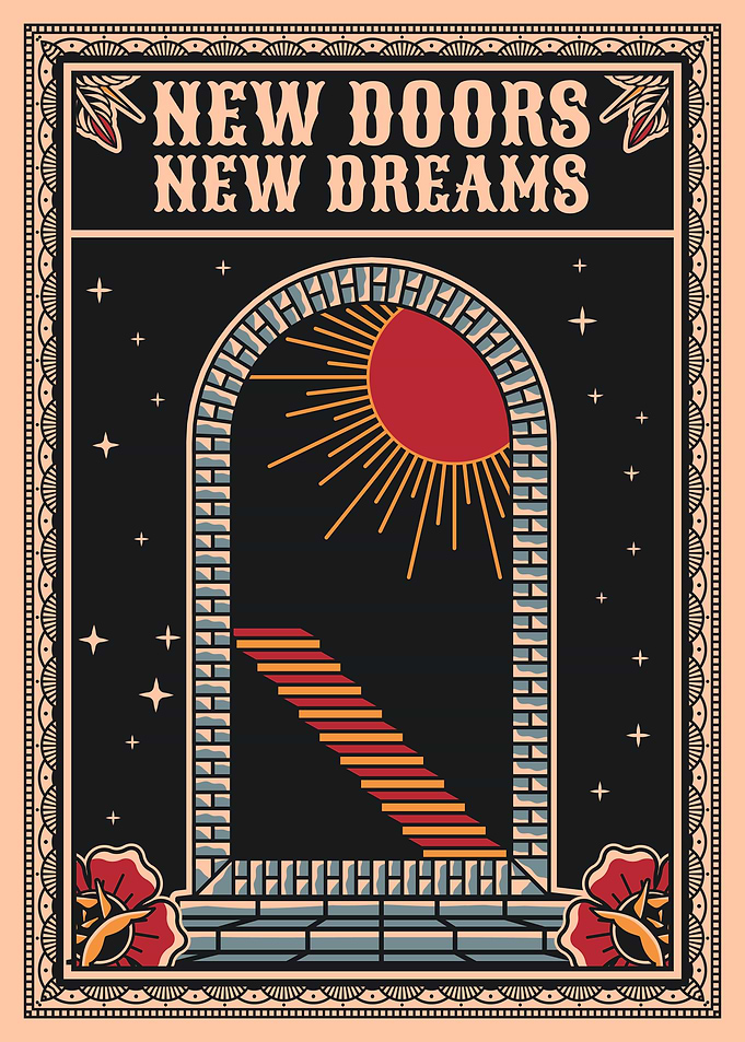 New Doors, New Dreams Art