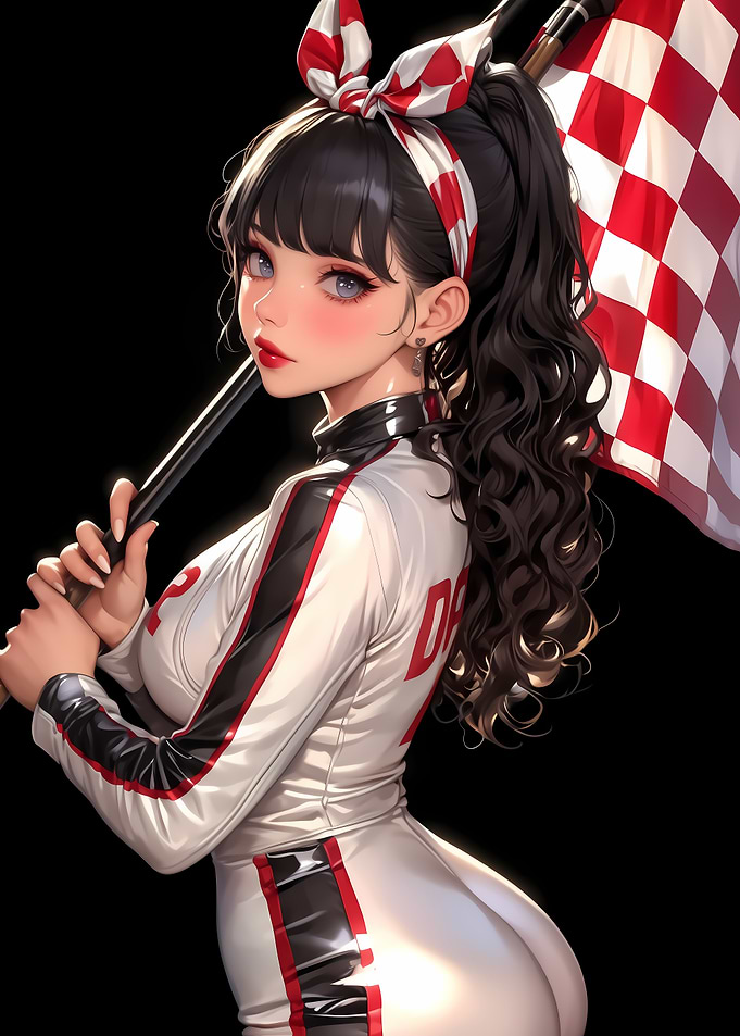 Anime Racing Girl Gaming