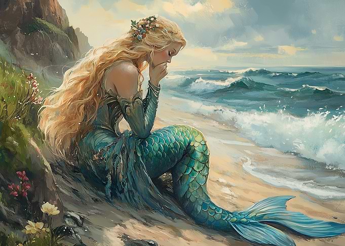 Mermaid on the Shore