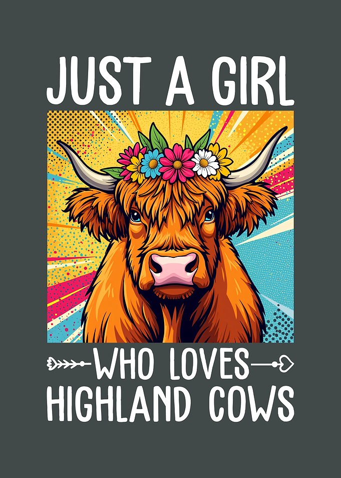 Highland Cow Girl