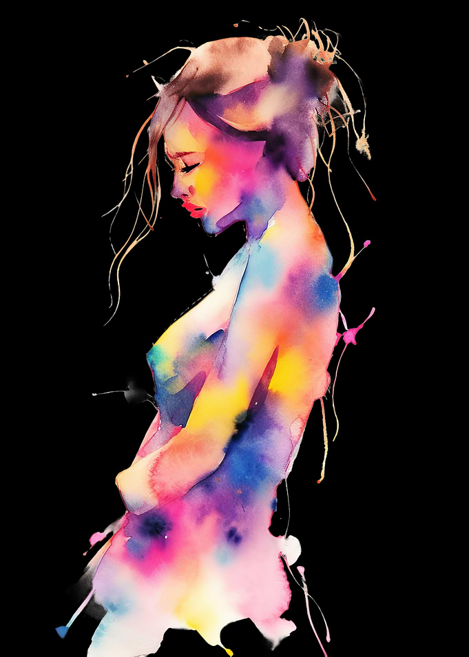 Watercolor Woman