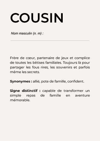 Cousin Definition