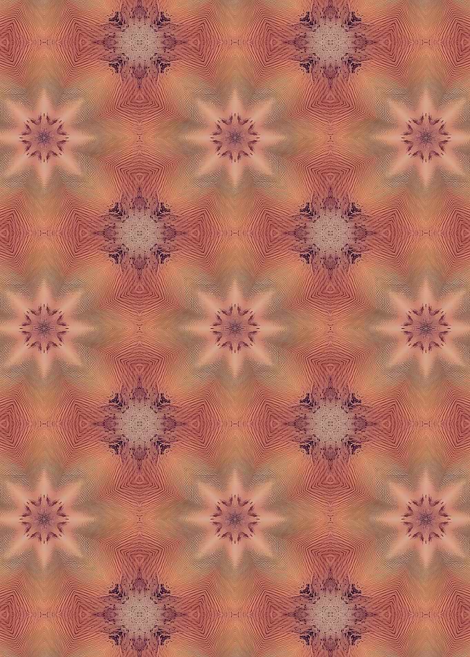 Abstract Starburst Pattern