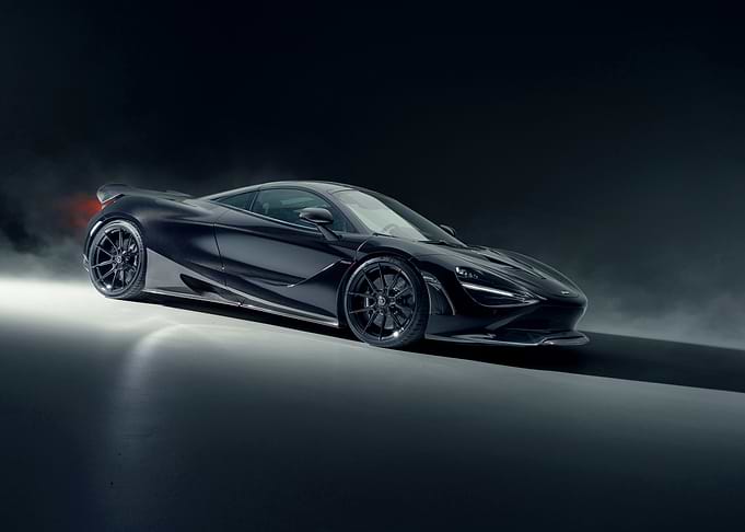 Black McLaren 720S