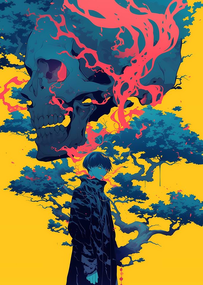 Anime Skull & Boy