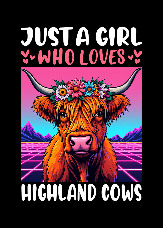 Highland Cow Girl