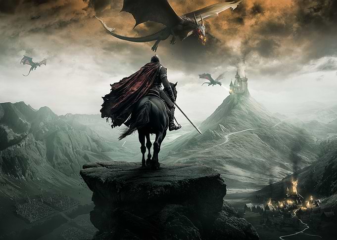 The Black Knight · Horizontal