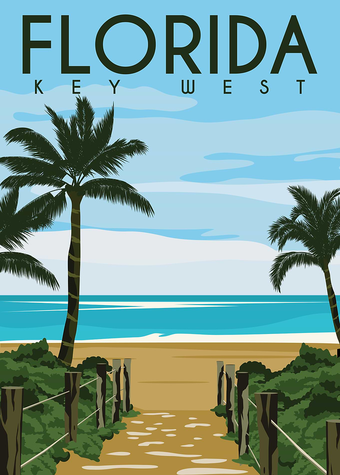 Key West Florida Beach