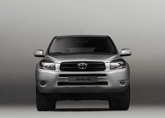 Silver Toyota RAV4