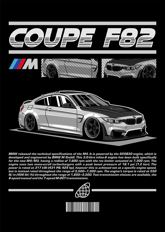 BMW M4 Coupe F82 White
