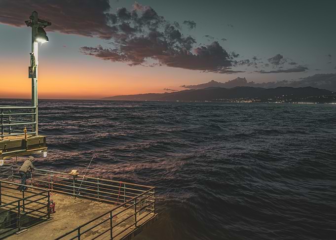 Sunset Fishing Pier