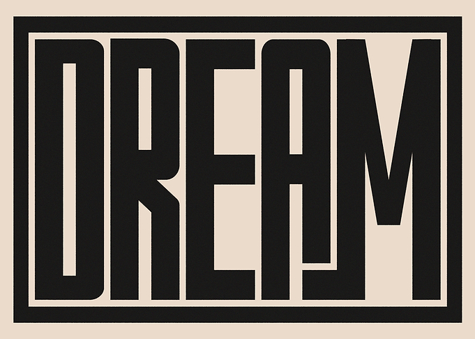 Dream Typography Mid Century