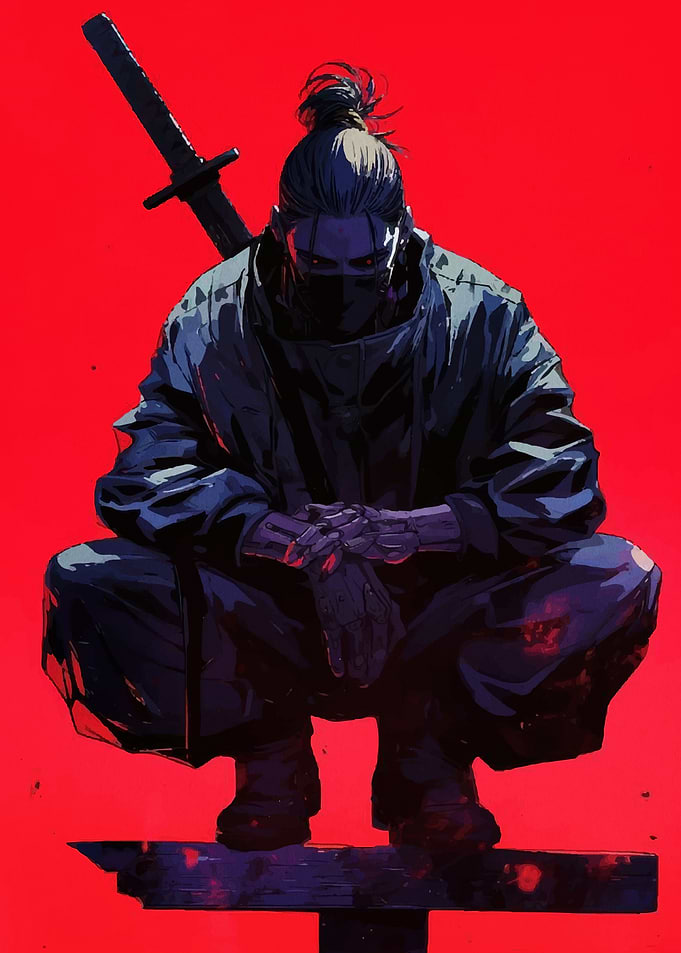 Cyberpunk Samurai