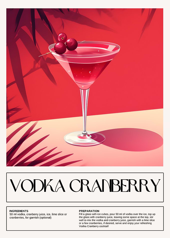 Vodka Cranberry Cocktail Recipe