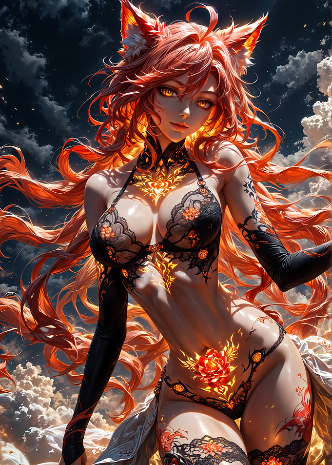 Fiery Fox Girl