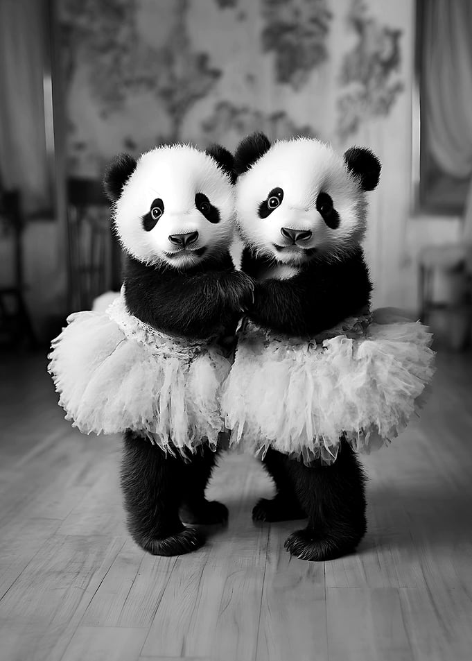 Panda Ballerinas