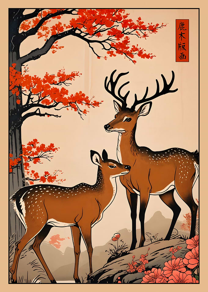 Deer Love Japanese