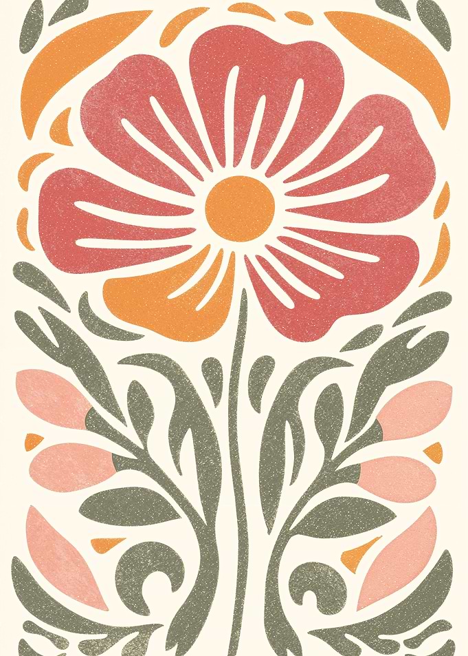 Floral Art Print