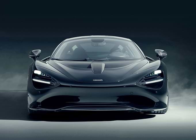 Black McLaren 765LT